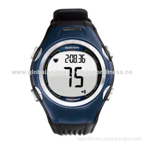 Memory calories watch heart rate with two alarms